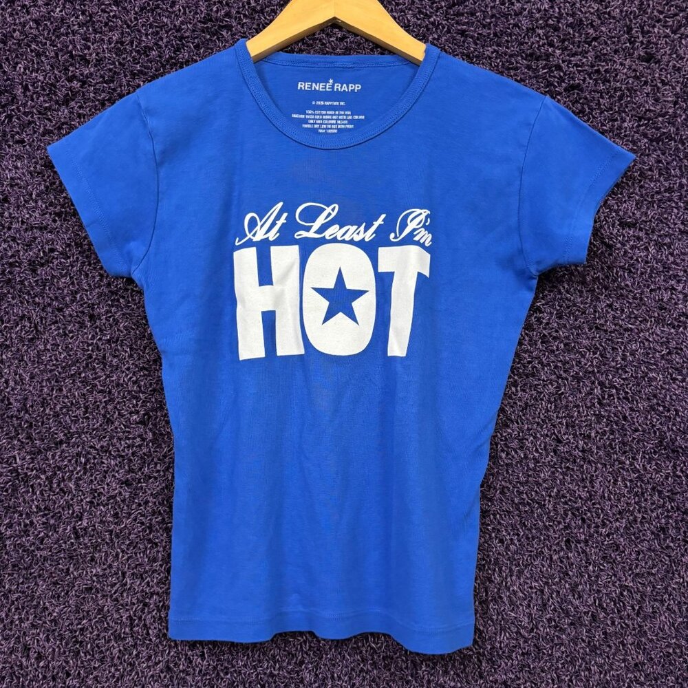Renee Rapp At Least I'm Hot Crop Top Size Extra Large